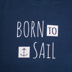 Koszulka męska premium plus BORN to Sail