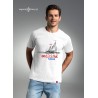 Koszulka męska biała premium Sailing Team