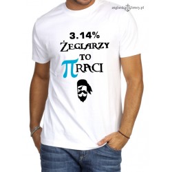 Koszulka męska premium Pi raci :-)