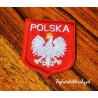 Aplikacja (naszywka) - haft godło Polski (termo)