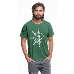 Koszulka męska melange STER - Żeglarskie Klimaty